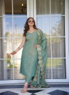 Rakshiti Roman Silk Embroidery Work Kurti With Bottom Dupatta Exporters In India